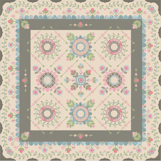 Mary Mary BOM Pattern + Paper Piece Pack - Molly & Mae Collection