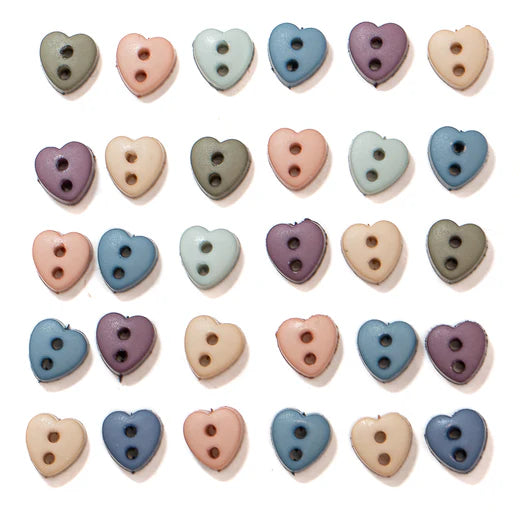 2897 Micro Hearts Romance Colors