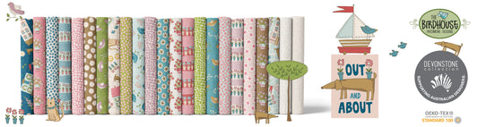 DV7780 Out & About 23pcs Fat Quarter Bundle