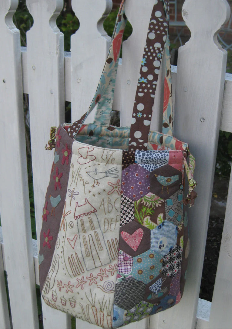 P089 Home Sewn Sampler Bag