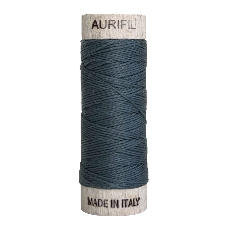 1246 DARK GREY 8 WT MAKO COTTON SMALL SPOOL | 35 MT