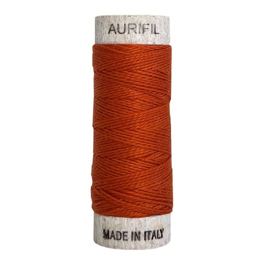 2240 RUSTY ORANGE 8 WT MAKO COTTON SMALL SPOOL | 35 MT