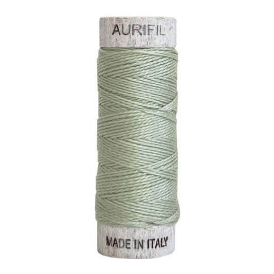 2843 LIGHT GREY GREEN 8 WT MAKO COTTON SMALL SPOOL | 35 MT