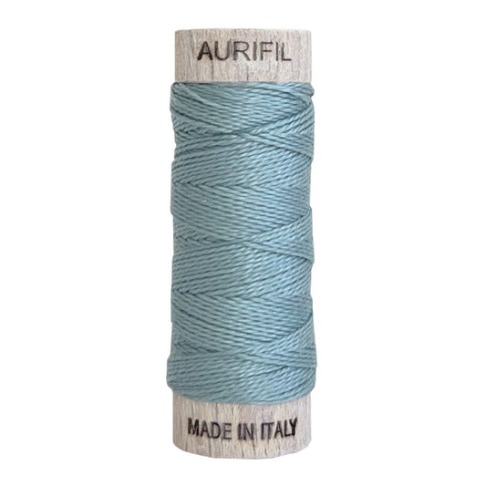 2847 BRIGHT GREY BLUE 8 WT MAKO COTTON SMALL SPOOL | 35 MT