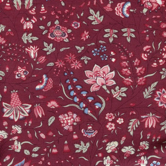 PP1025.BURGUNDY Petra Prins Collection Surat