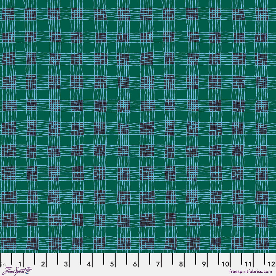 PWBM089.AQUA Classics & Stash Gingham