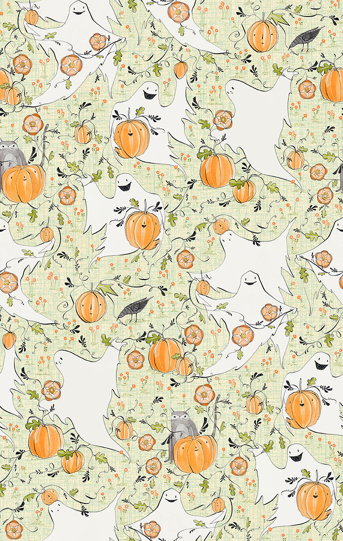 PWCD195.XGREEN The Patch Garden Ghosts