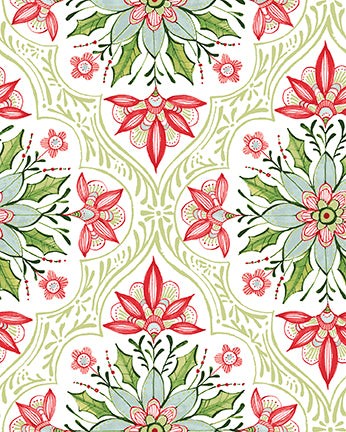 PWCD207.XWHITE Tis the Season Merry Medallion