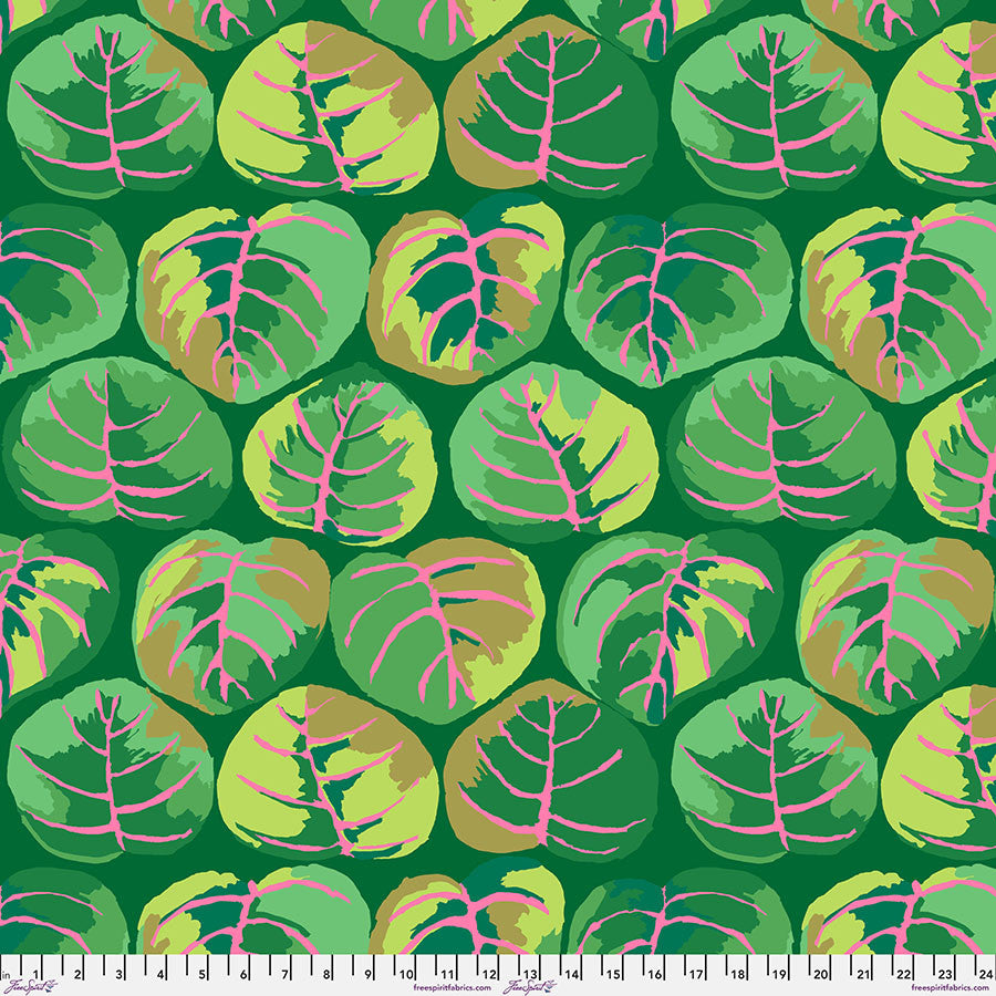 PWGP208.GREEN Classics & Stash Palm Leaves