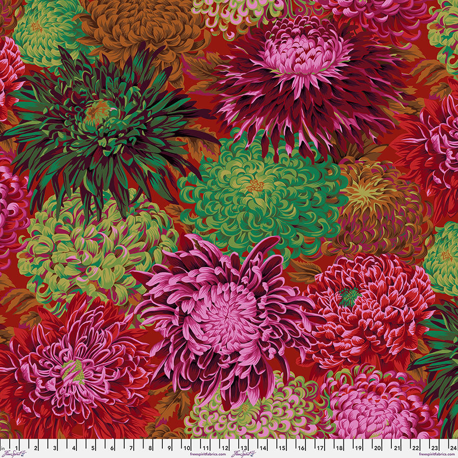PWPJ041.SCARL Classics & Stash Japanese Chrysanthemum