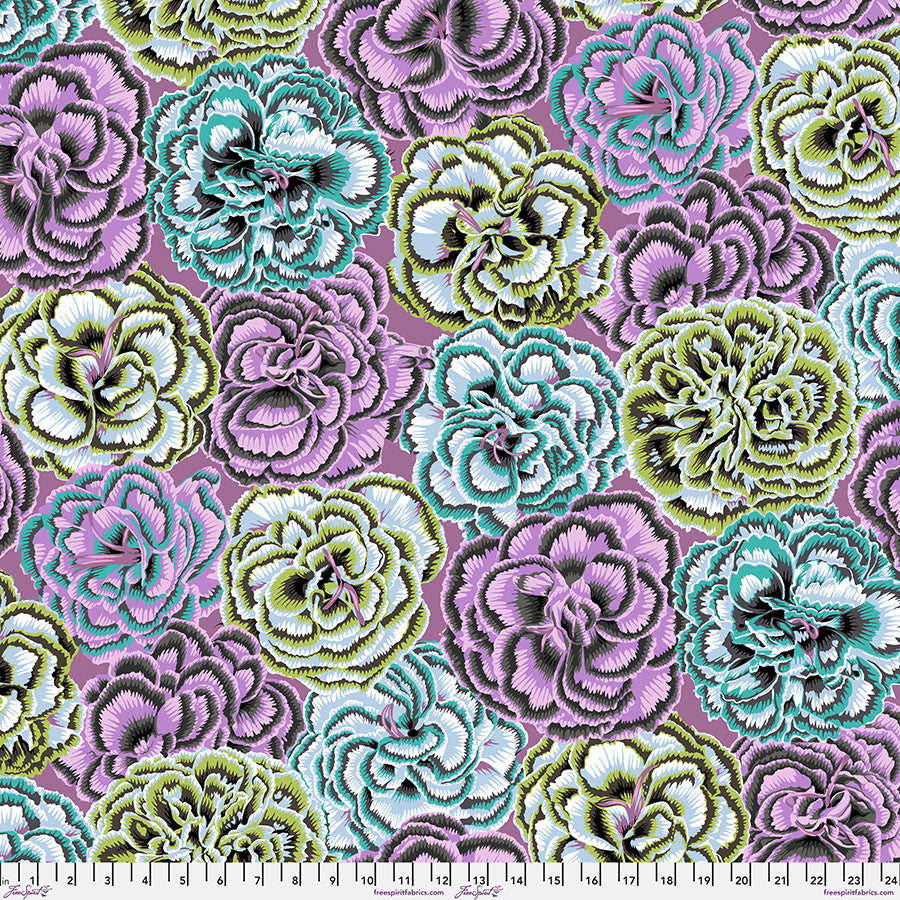 PWPJ133.CONTRAST Classics & Stash Picotee Carnations