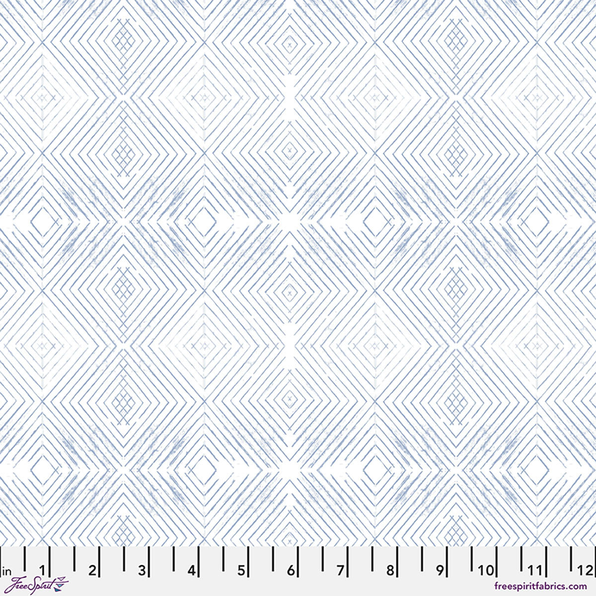 PWSE072.POWDER Stamped Blueprint Distressed Diamonds
