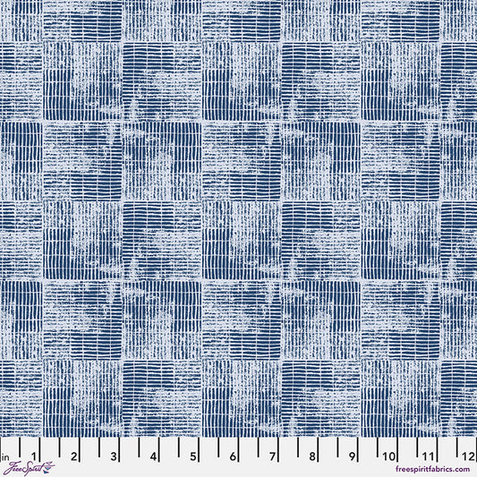 PWSE076.SKY Stamped Blueprint Parquet