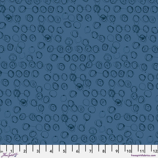 PWSE080.INK Stamped Blueprint Atomic Numbers