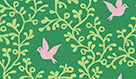 PWSF009.GREEN Old Quilts, New Life Bluebird of Happiness