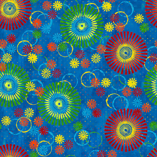 PWSP135.BLUE Cottage Charm Doodles