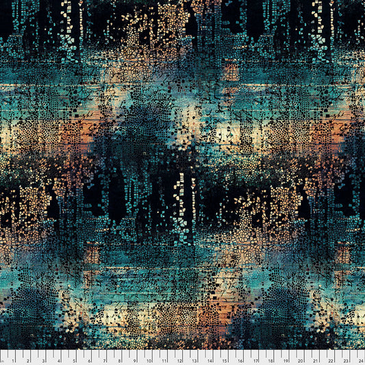 PWTH130.INDIGO Abandoned Fractured Mosaic