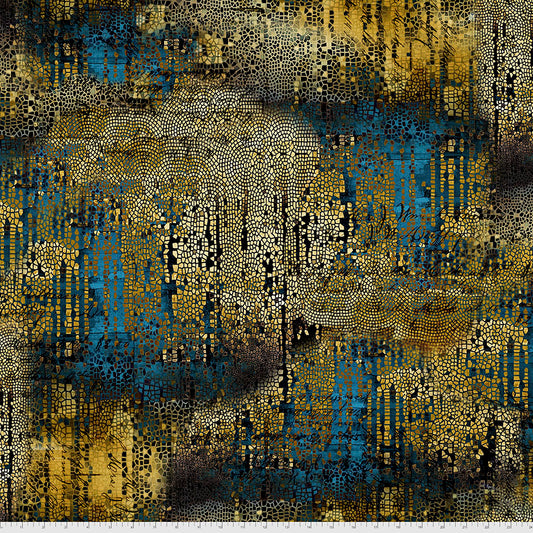 PWTH140.GOLD Abandoned Gilded Mosaic