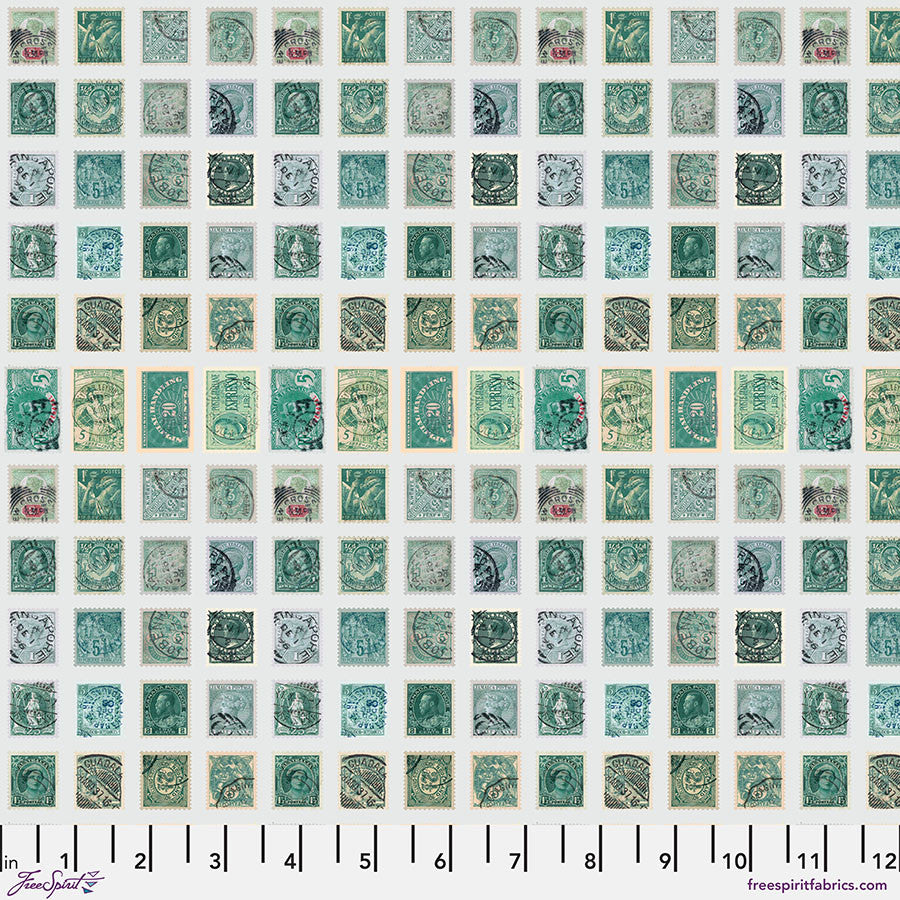 PWTH271.TEAL Palette Teal Stamps