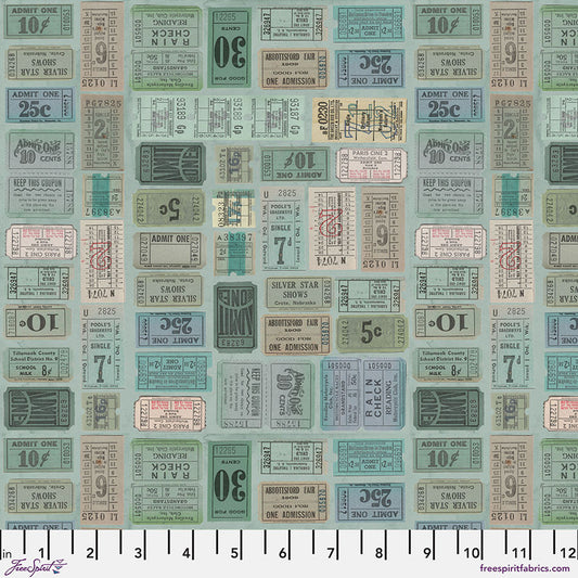 PWTH272.TEAL Palette Teal Tickets