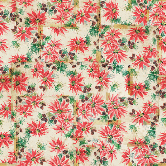 PWTH344.MULTI Winter Lodge Giftwrap
