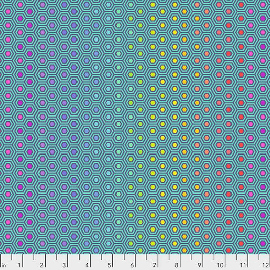 PWTP151.PEACOCK True Colors Hexy Rainbow