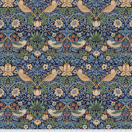 PWWM001.NAVYX Morris & Co. Strawberry Thief