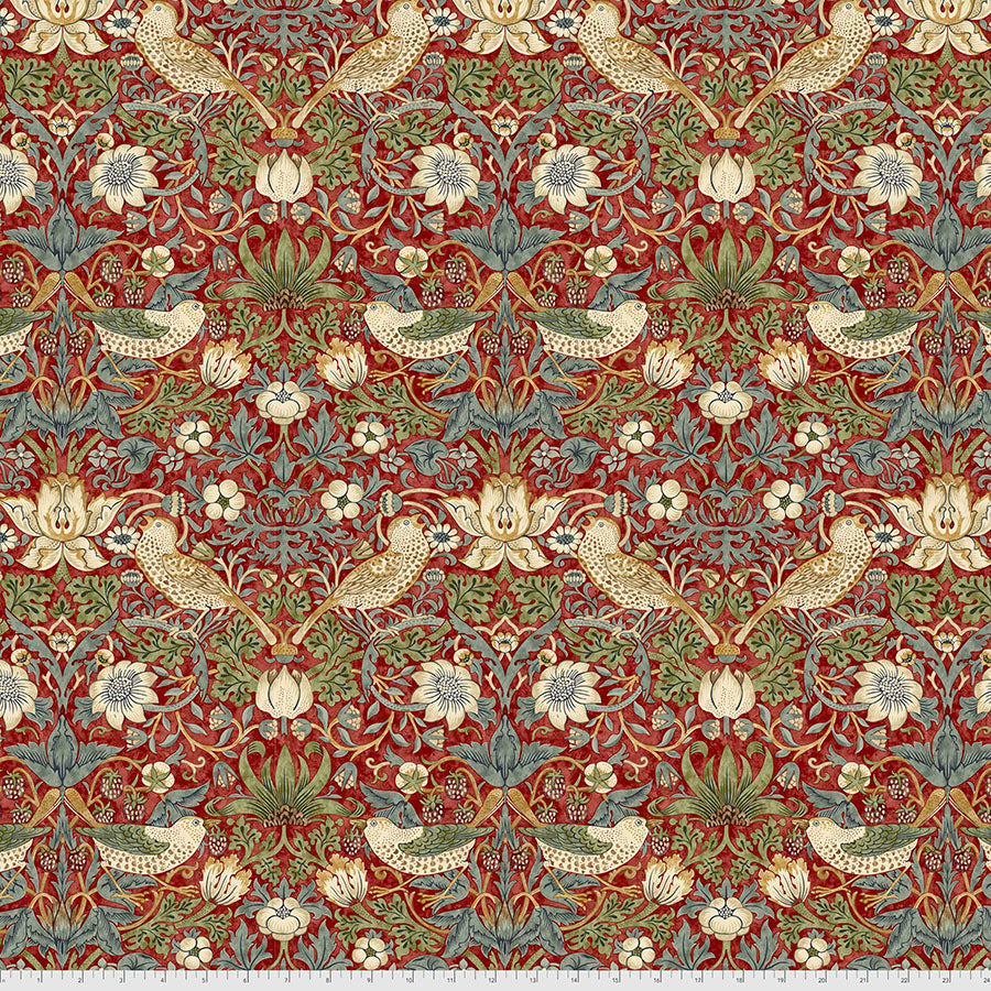 PWWM001.REDXX Morris & Co. Strawberry Thief