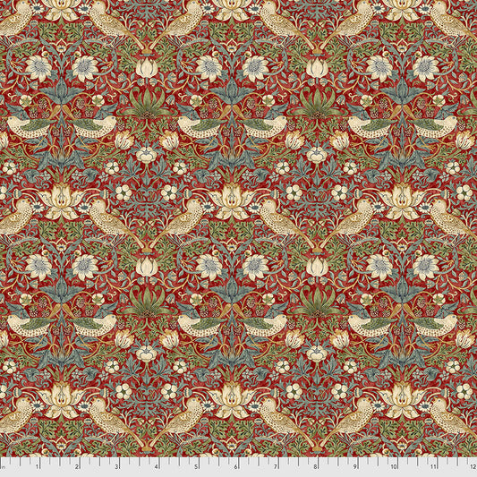 PWWM002.REDXX Morris & Co. Mini Strawberry Thief