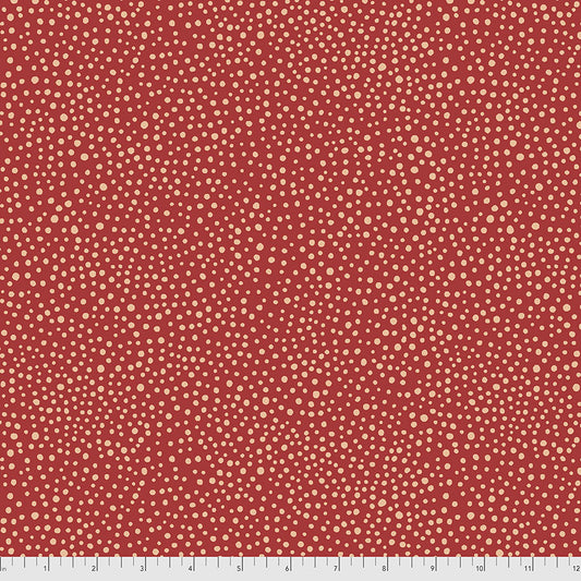 PWWM008.REDXX Morris & Co. Seaweed Dot