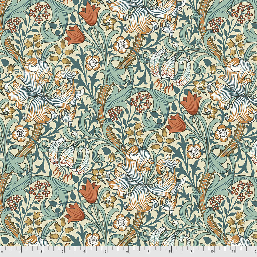 PWWM028.AUTUMN Morris & Co. Golden Lily