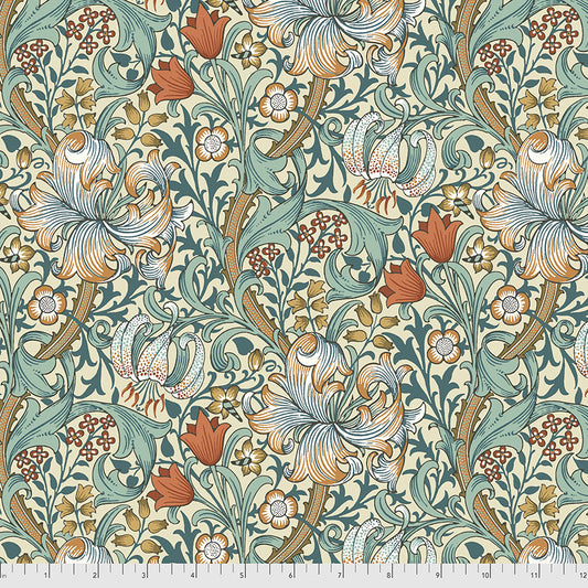 PWWM028.AUTUMN Morris & Co. Golden Lily