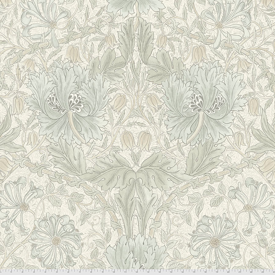 PWWM032.IVORY Morris & Co. Pure Honeysuckle and Tulip