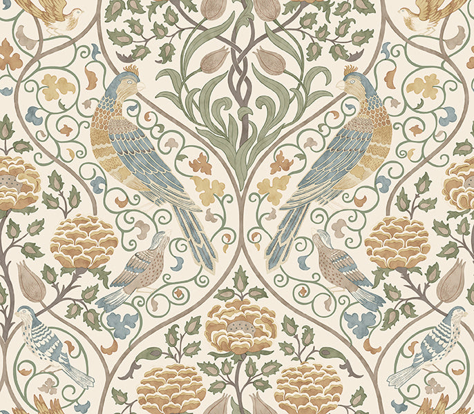 PWWM044.MARIGOLD May Morris Seasons by May