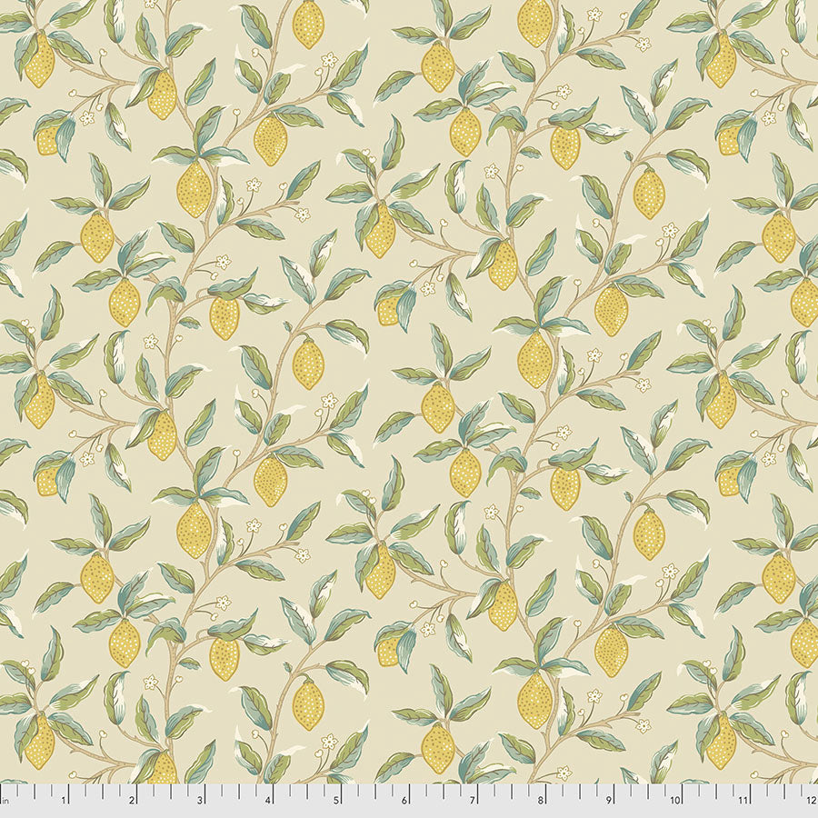 PWWM047.LINEN Morris & Co. Lemon Tree