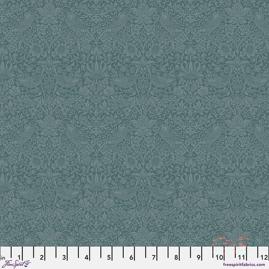 PWWM153.EMERYBLUE The Trellis Palette 2 Tonal Strawberry Thief