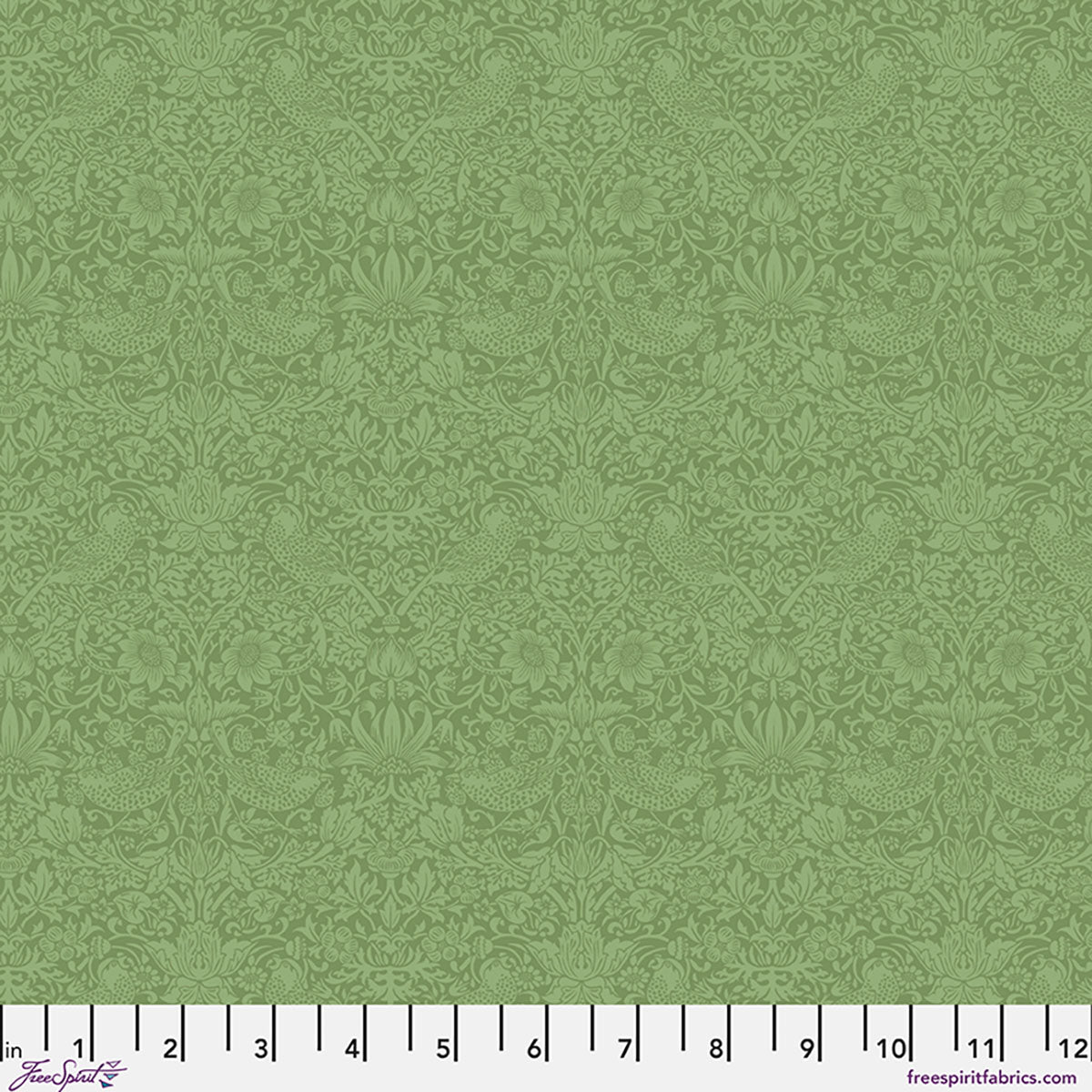 PWWM153.HERBALL The Trellis Palette Tonal Strawberry Thief