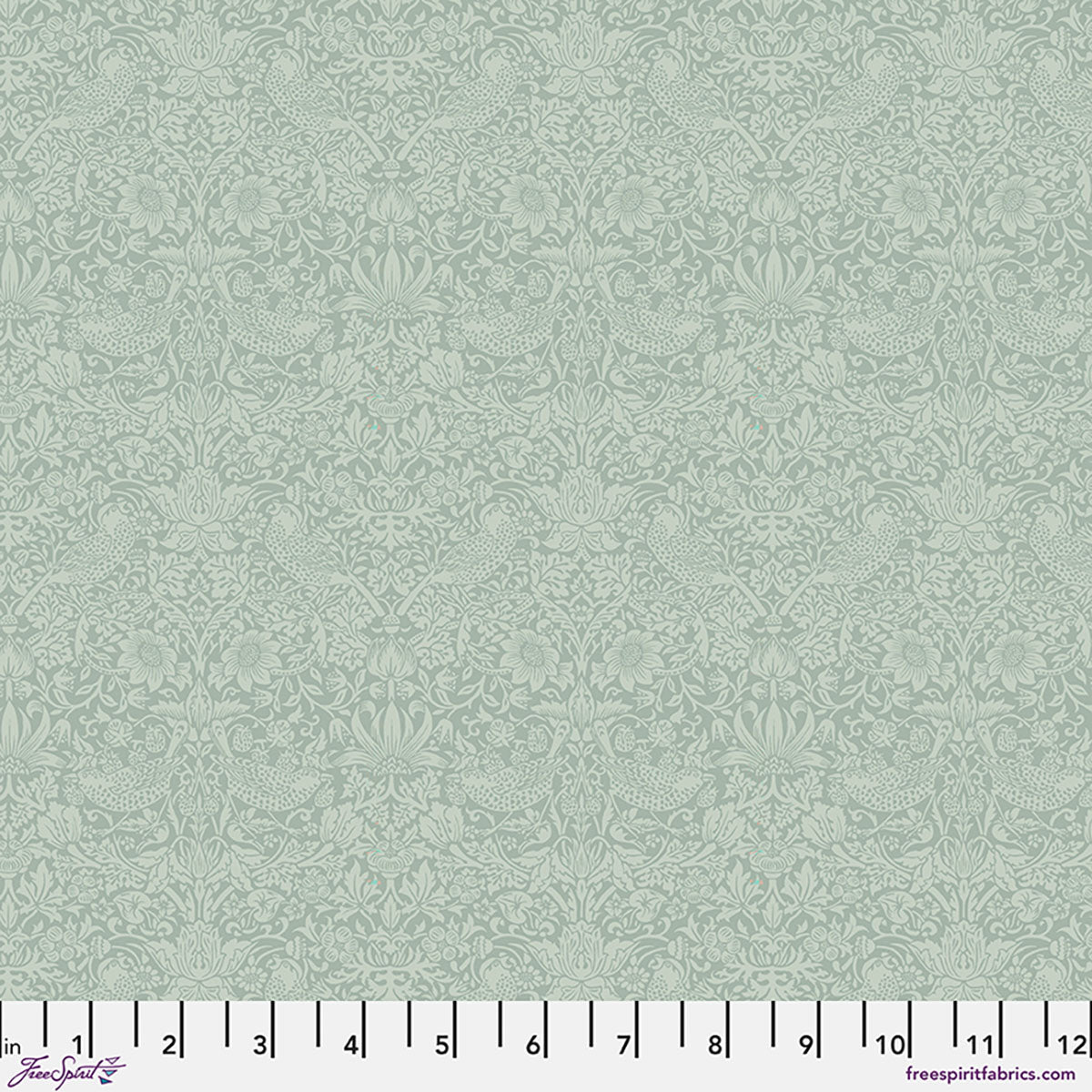 PWWM153.MUMINGTONSSTEM The Trellis Palette 2 Tonal Strawberry Thief