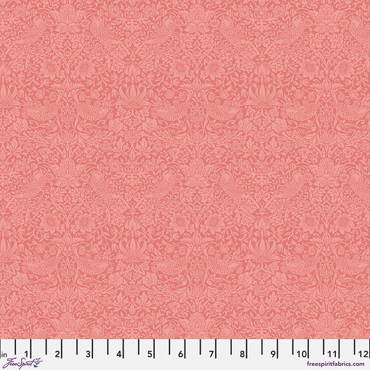 PWWM153.ROSECOCKLE The Trellis Palette 2 Tonal Strawberry Thief