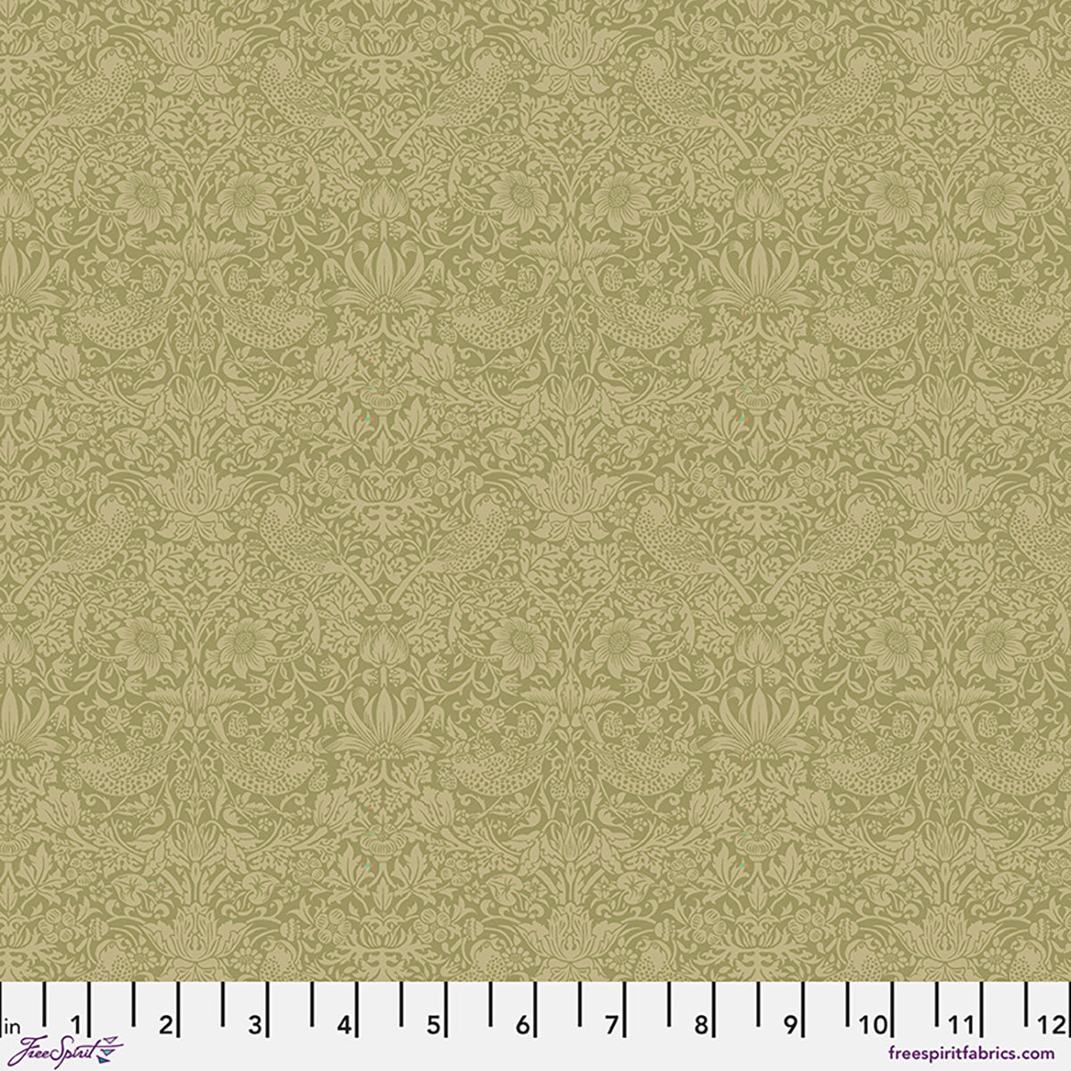 PWWM153.TWININGVINE The Trellis Palette 2 Tonal Strawberry Thief