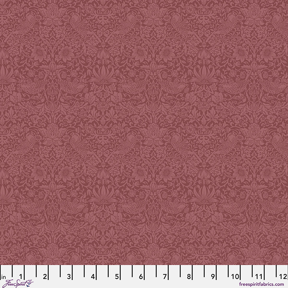 PWWM153.WARDLEWINE The Trellis Palette Tonal Strawberry Thief