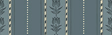 PWWM158.INDIGO May Morris Meadow Stripe