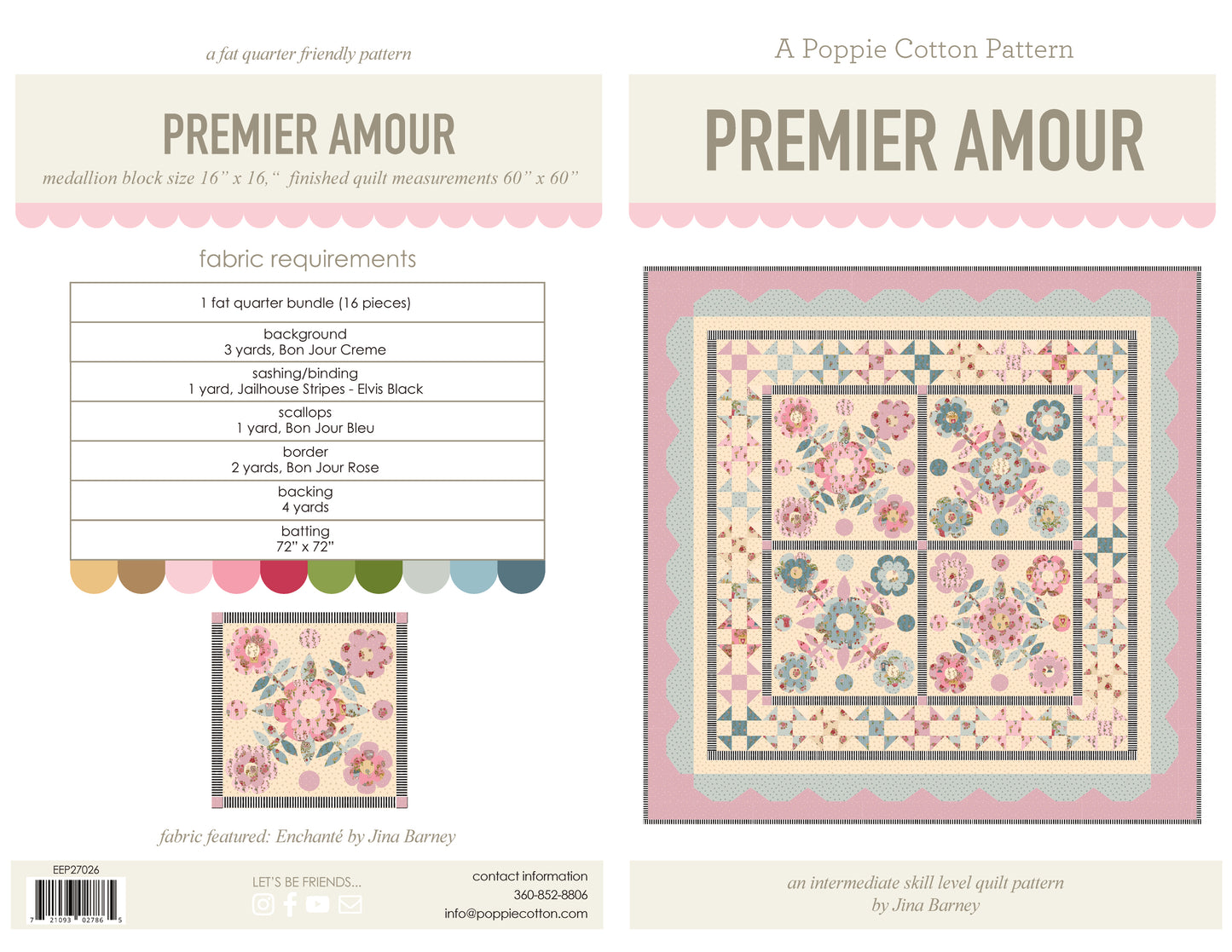 EEP27026 Enchante' Premier Amour Pattern