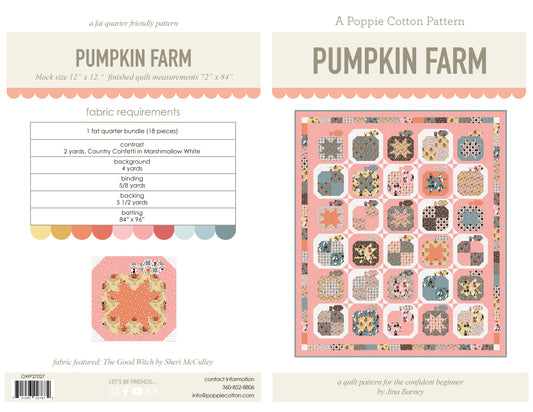 GWP27027 The Good Witch Pumpkin Farm Pattern