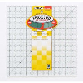12-1/2-SQUARE-FROSTED-ACRYLIC-RULER-QR-12S