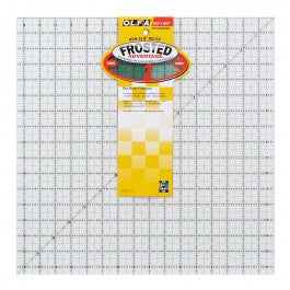 16-1/2-SQUARE-FROSTED-ACRYLIC-RULER-QR-16S