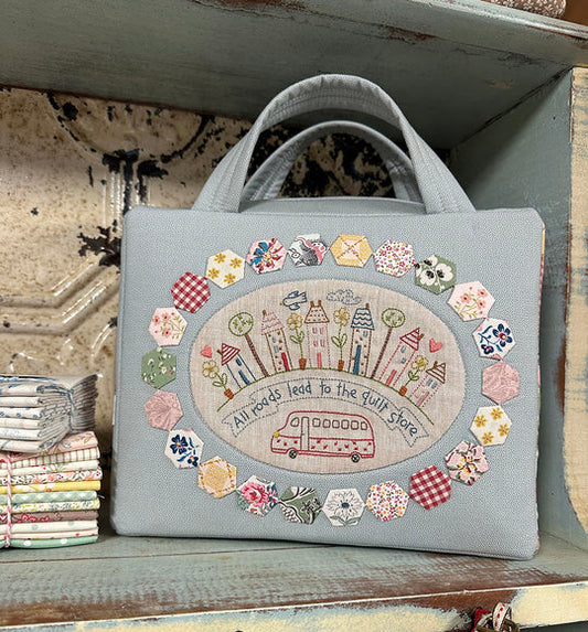 D416 QUILT STORE BAG (COMES WITH PRE-PRINTED STITCHERY)