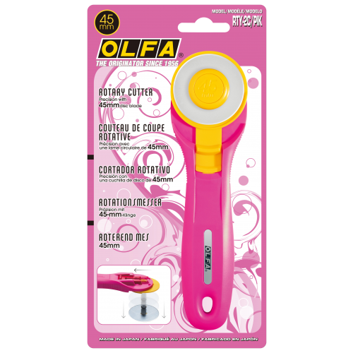 45MM-DURABLE-HANDLE-ROTARY-CUTTER,-PINK-RTY-2/C-PINK