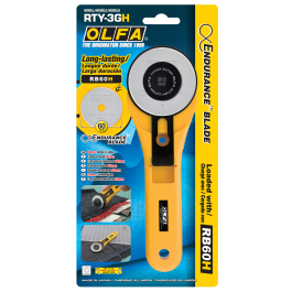 60MM-STRAIGHT-HANDLE-ROTARY-CUTTER-LONG-LASTING-H-BLADE-RTY-3G/H