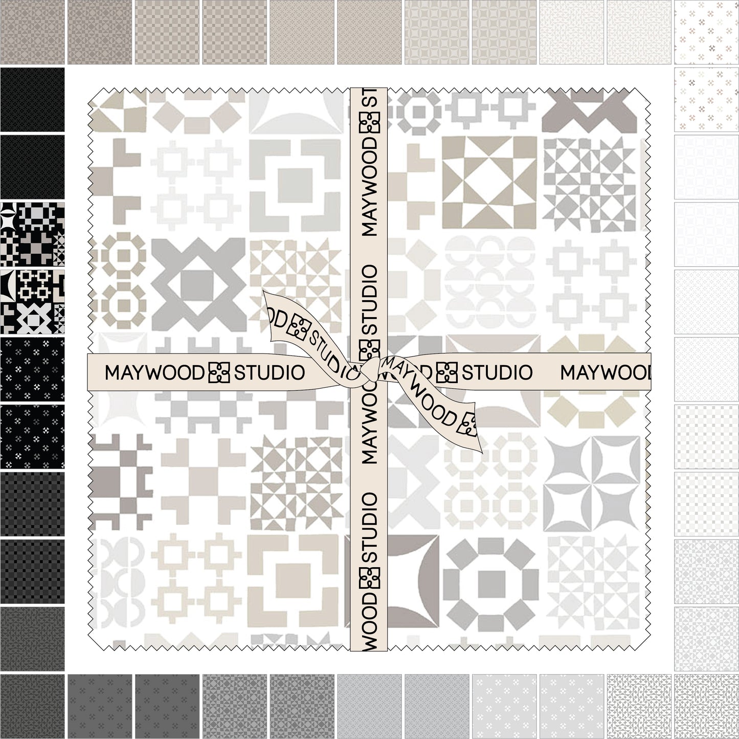 SQ-MASCOPN Colorblock Party Neutrals by Maywood Studio